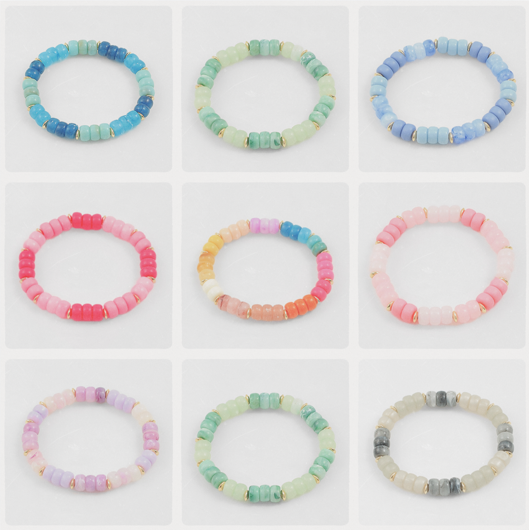 Rock Candy Bracelets