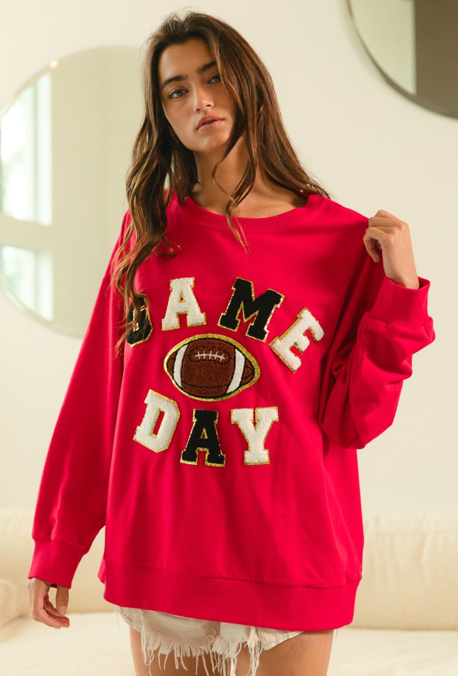 Game Day Oversized Pullover