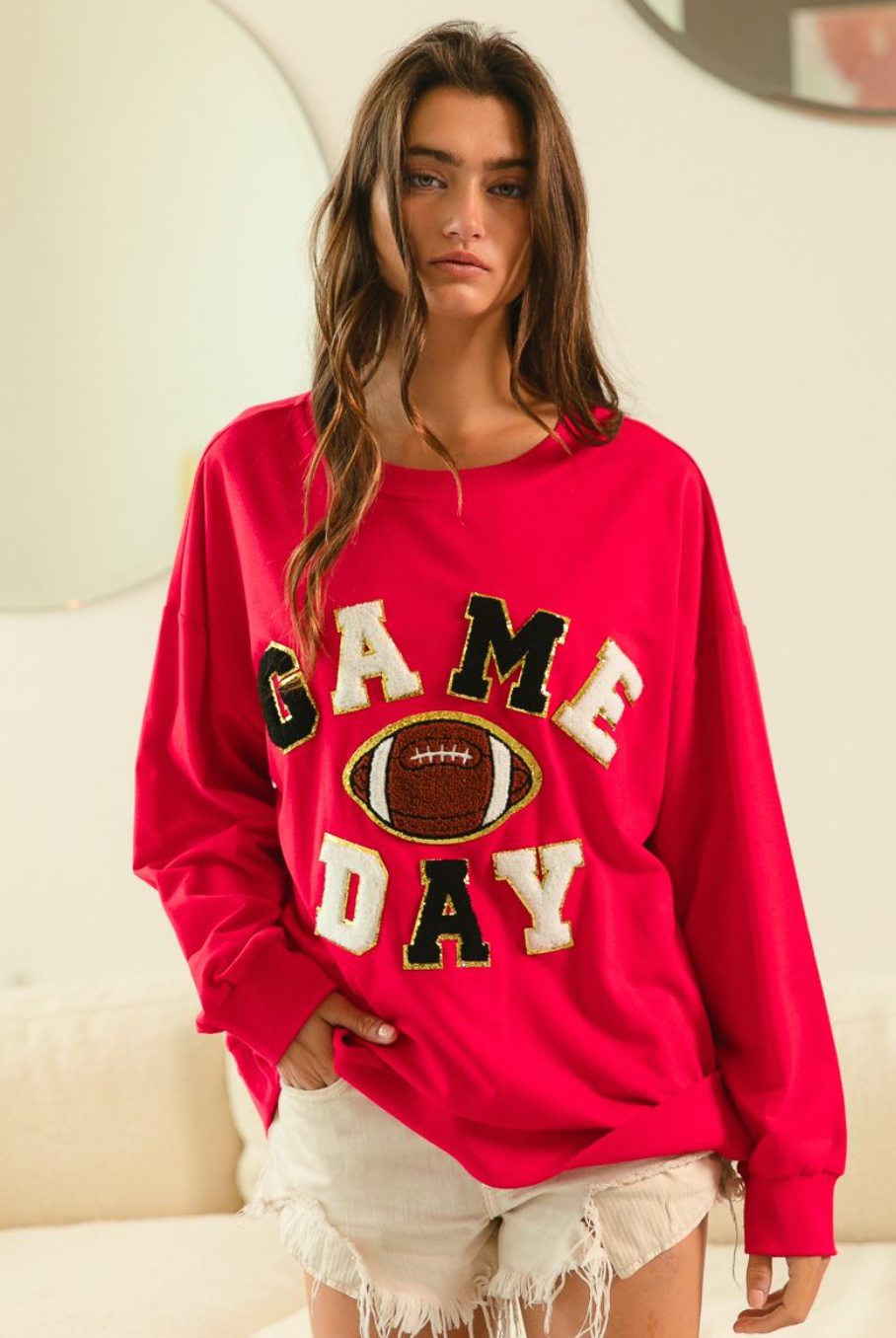 Game Day Oversized Pullover