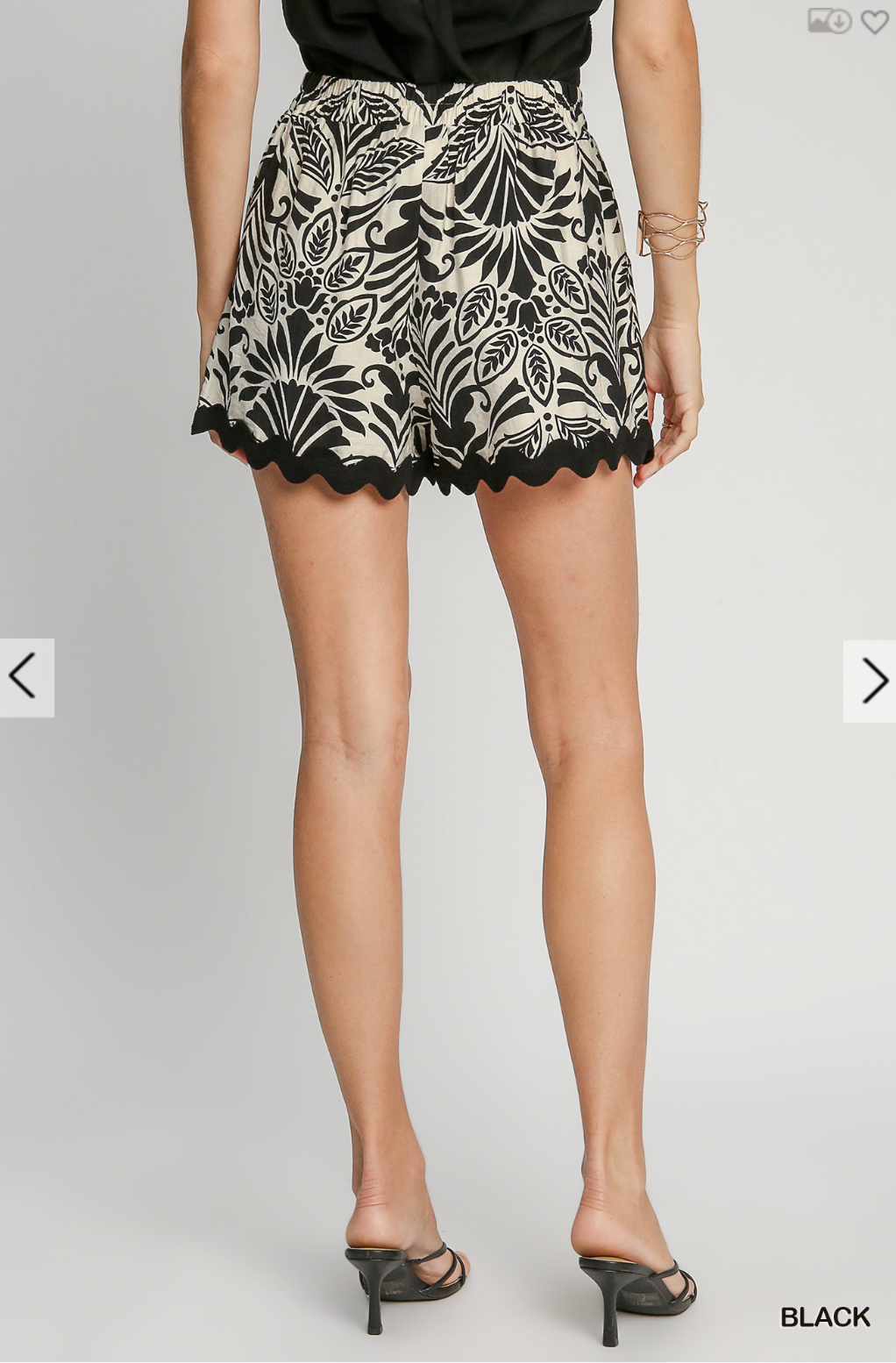 Calissa Printed Shorts