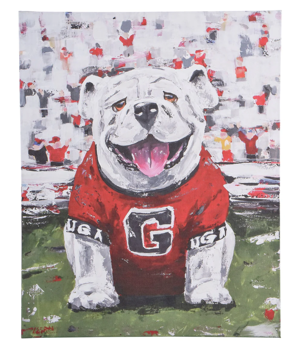 UGA Dawg Canvas