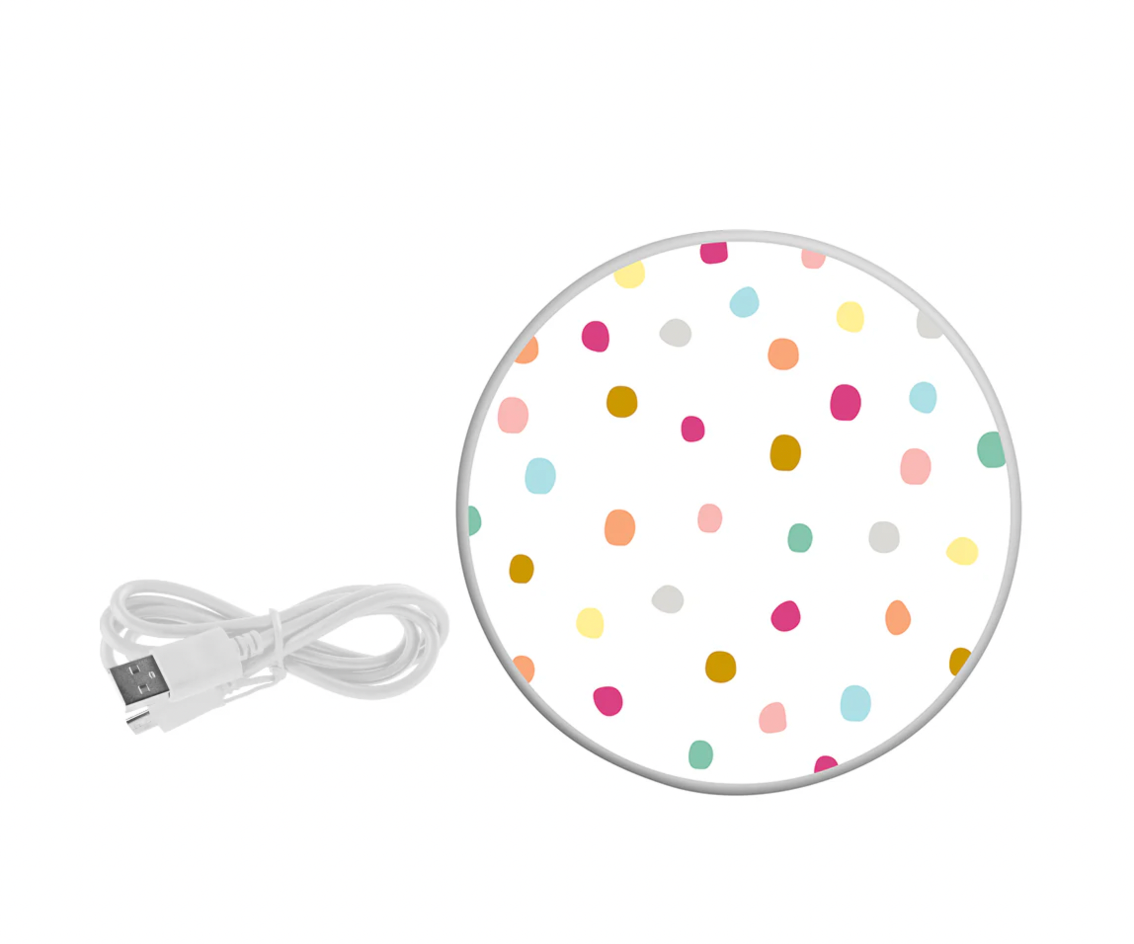 Wireless Charging Pad - Confetti