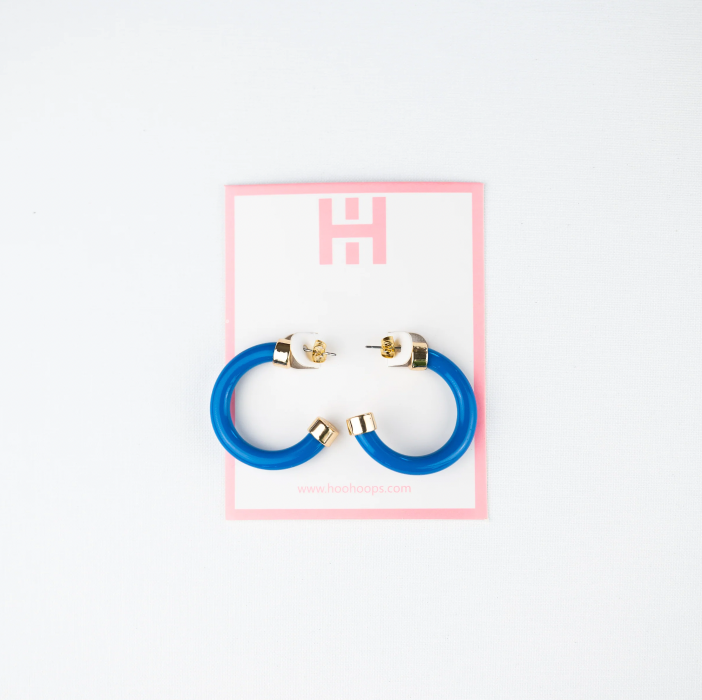 Mini Royal Blue Hoops