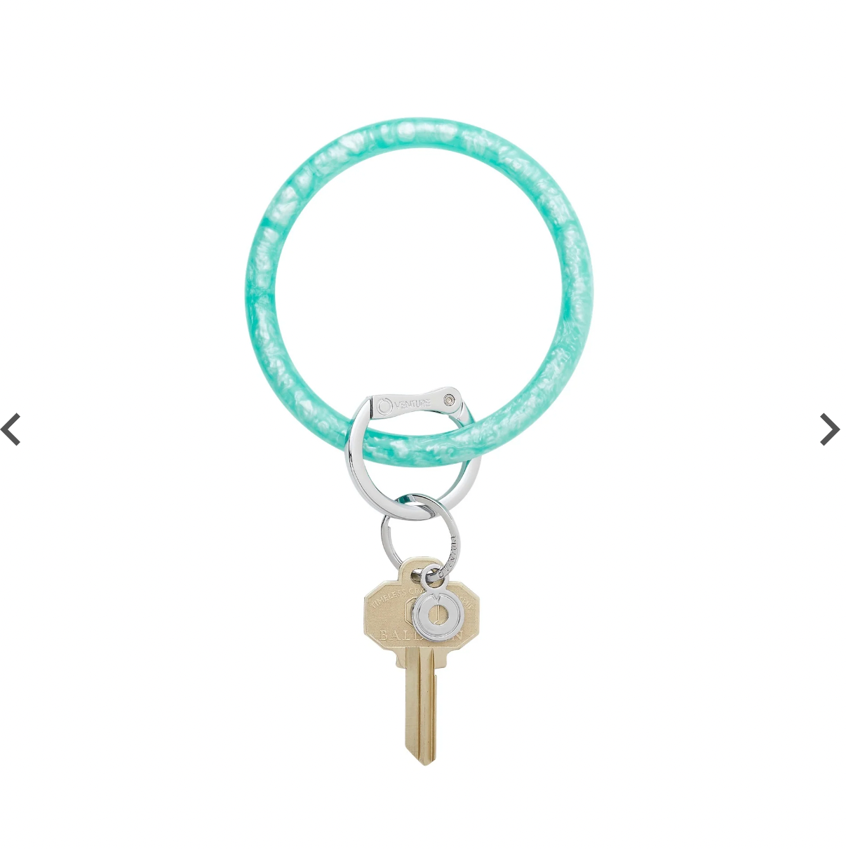 Resin Big O® Key Ring - In The Pool