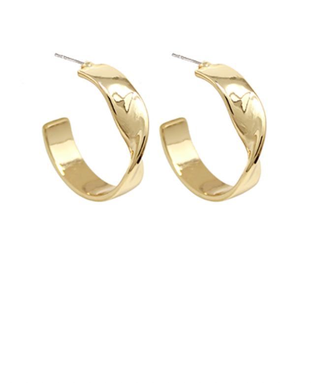 Adore Me Hoops In Gold