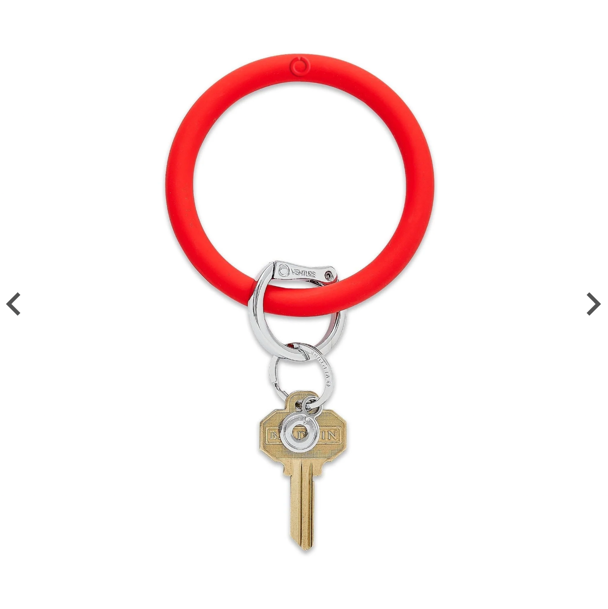 Silicone Big O® Key Ring - Cherry On Top