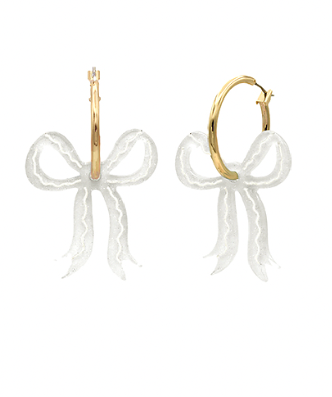 Southern Charm Bow Hoops