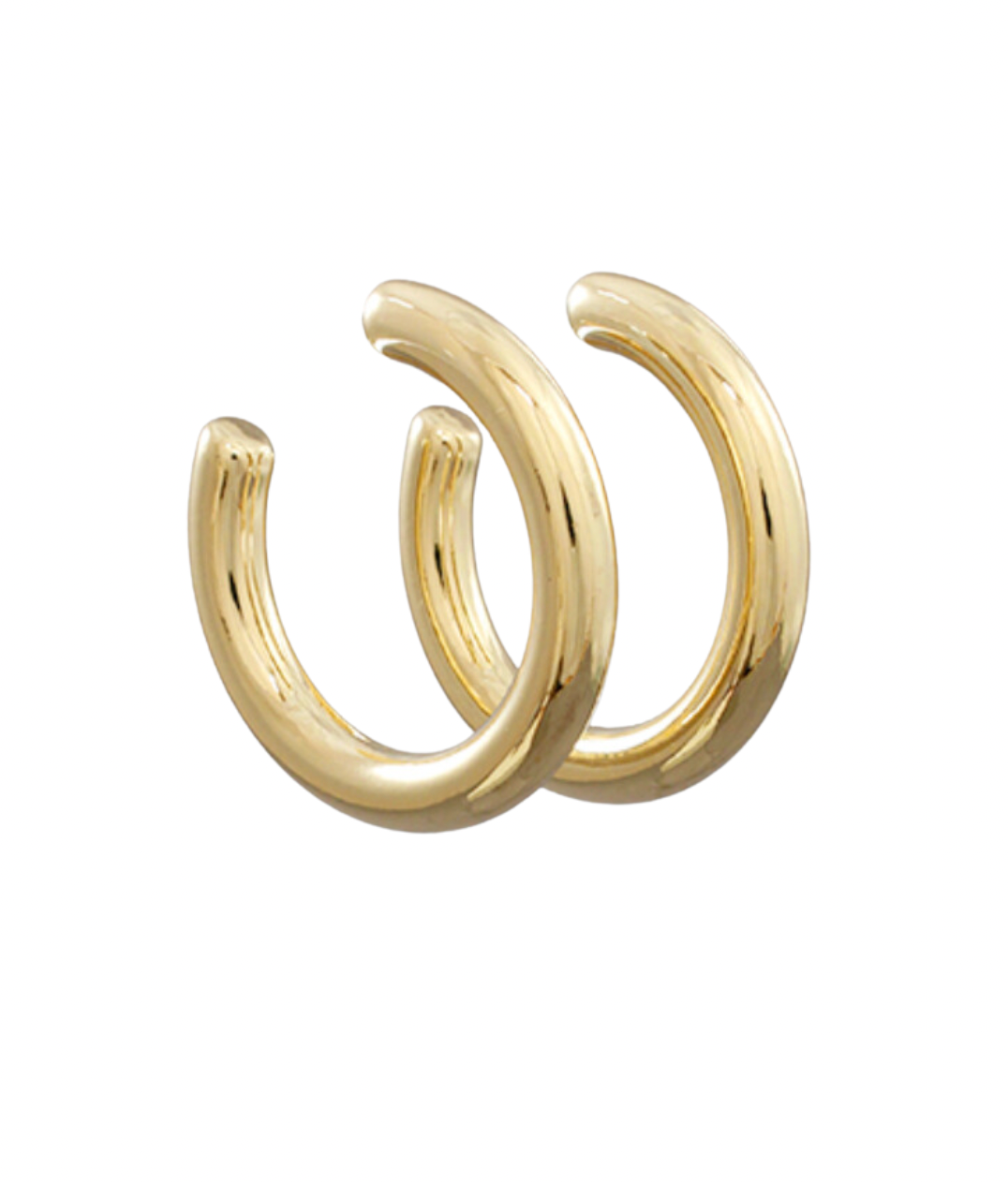 Show Me The Way Hoops In Gold