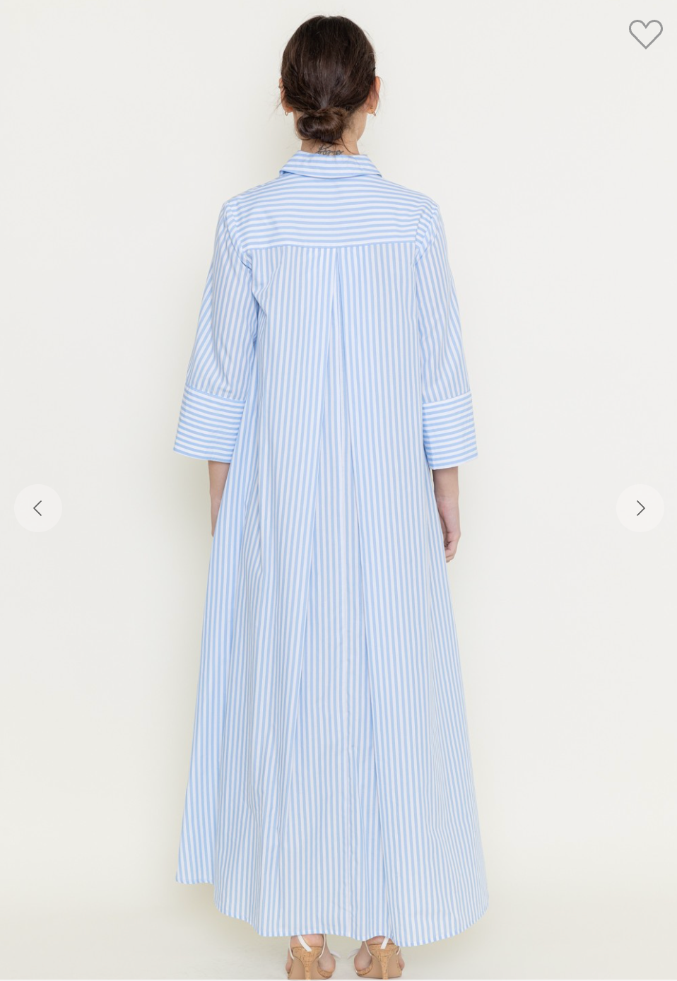 Chic Stripe Maxi Dress
