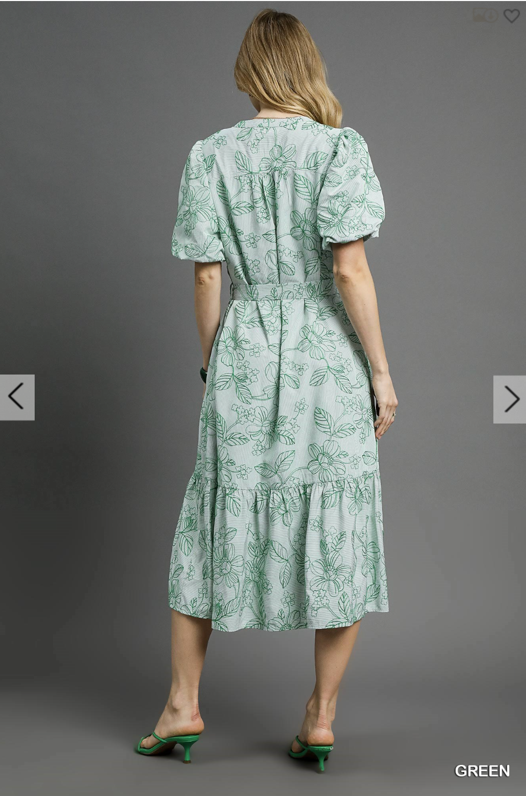 Sky Garden Midi Dress