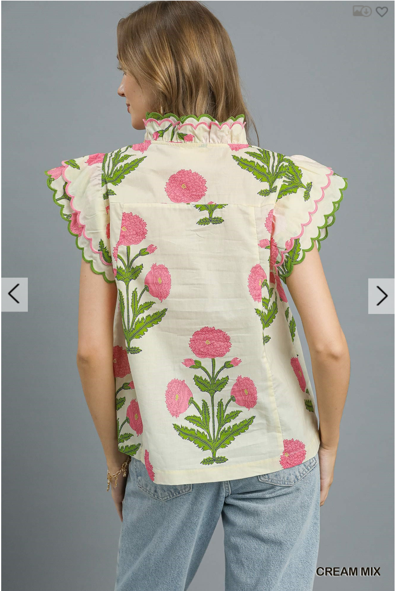 Sweet Pea Floral Top