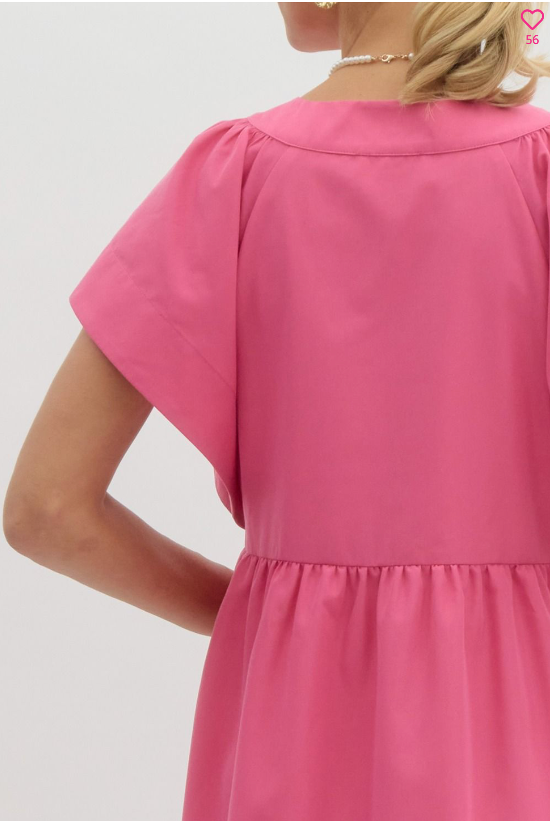 The Pink Peony Midi Dress