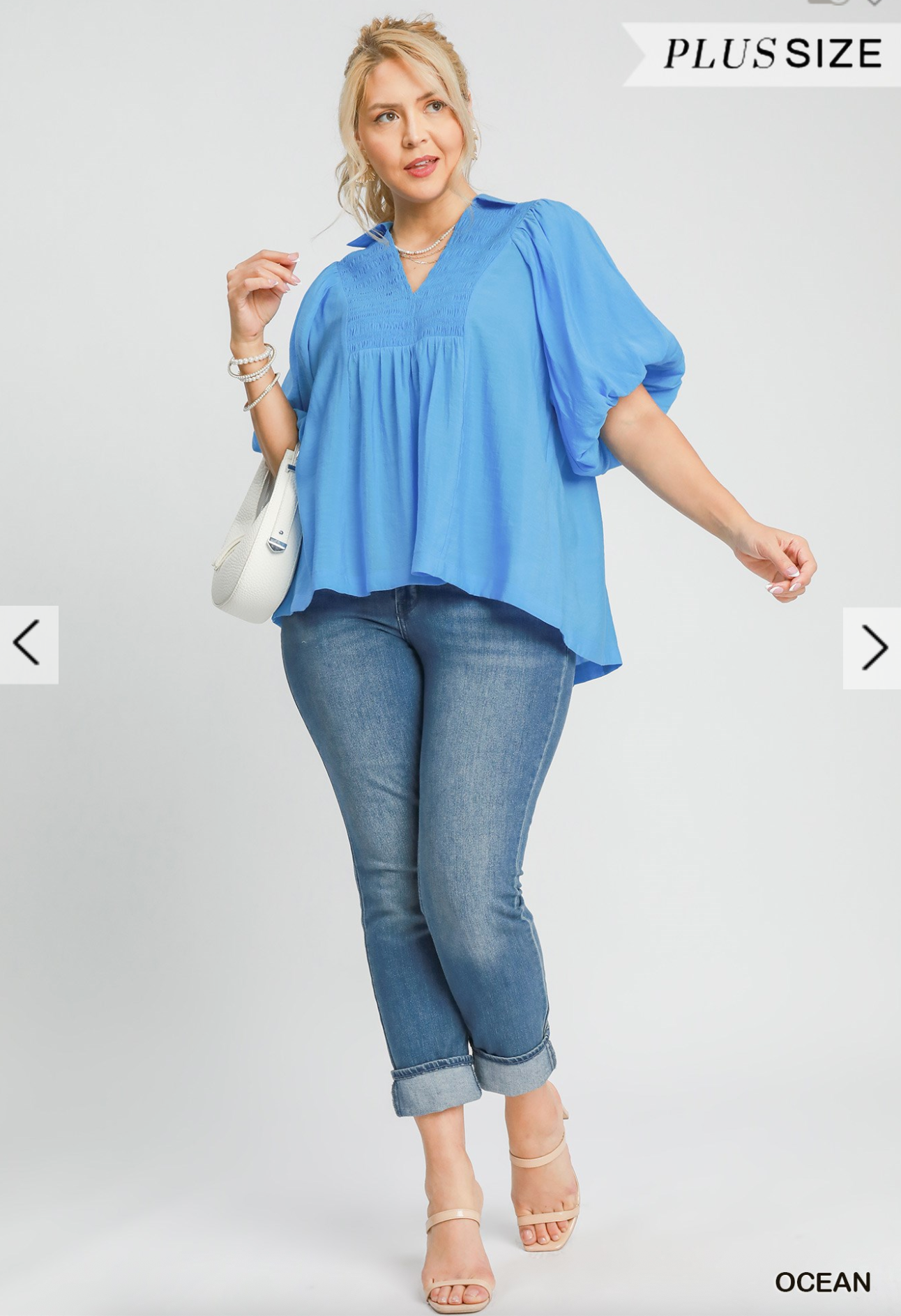 Ocean Eyes Top In Blue
