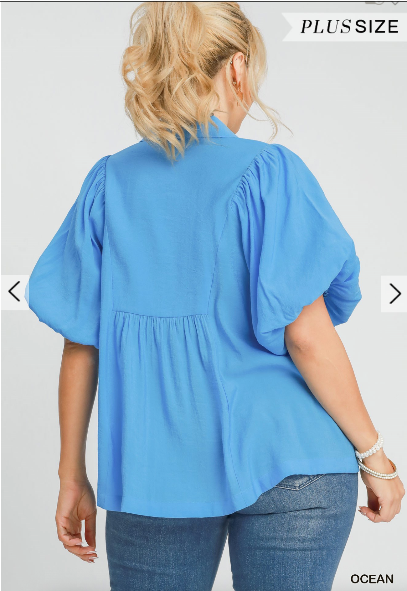 Ocean Eyes Top In Blue