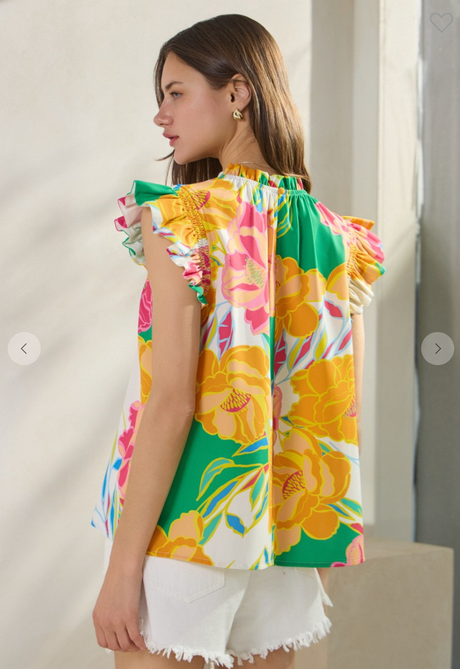 Petal Pop Floral Top