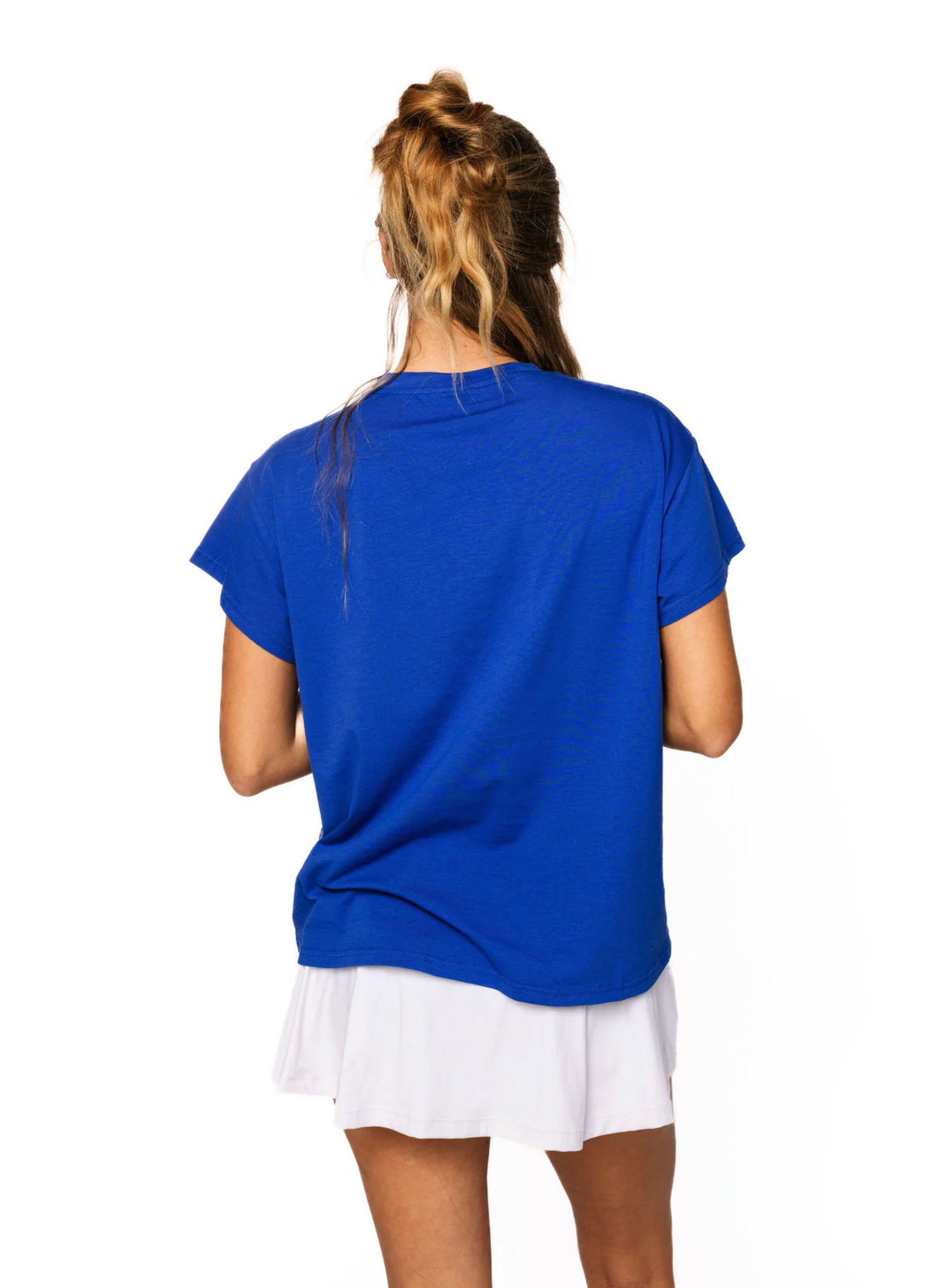 Royal Jeweled Football Tee