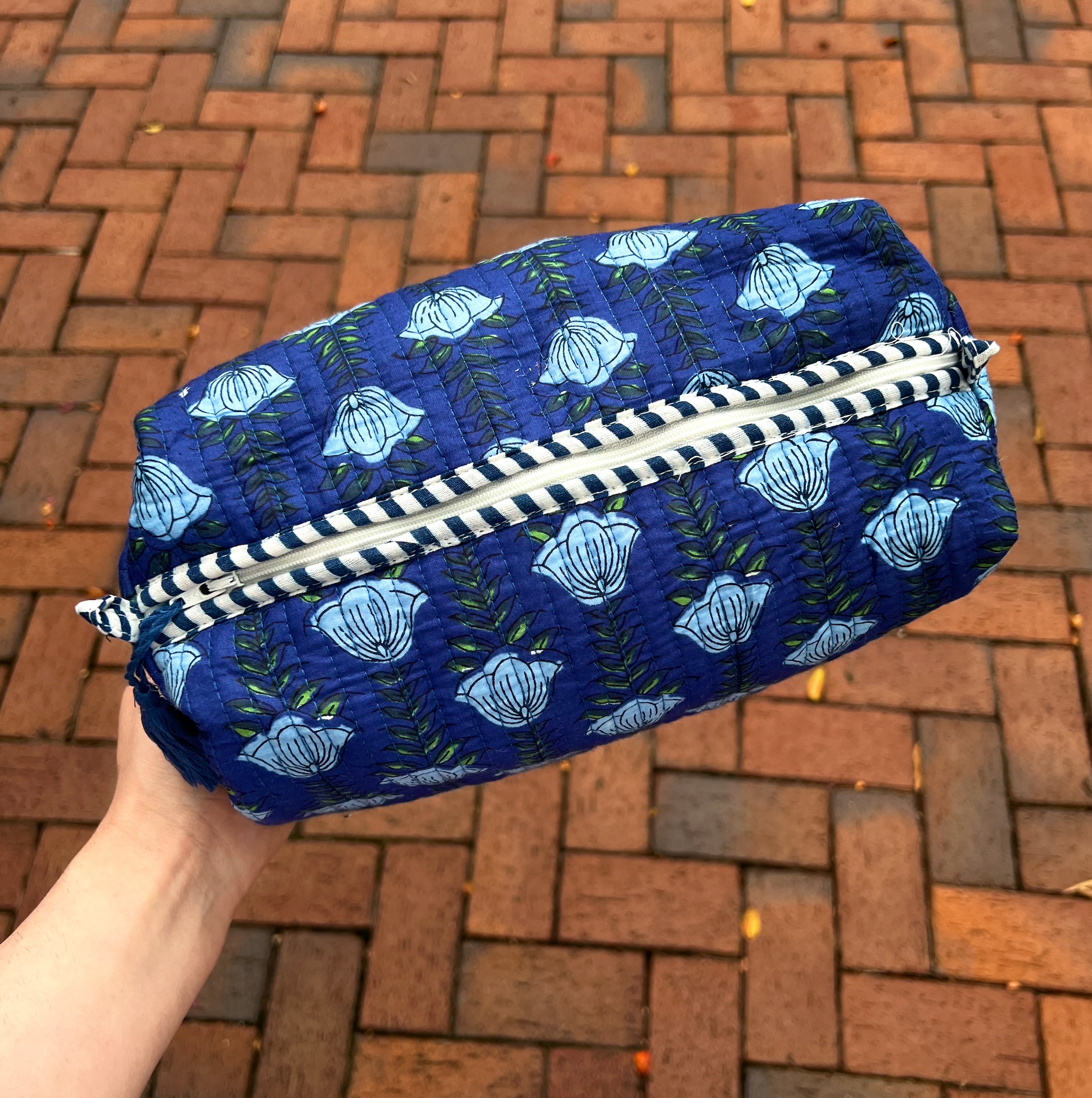 Glam + Go Bag in Twilight Garden