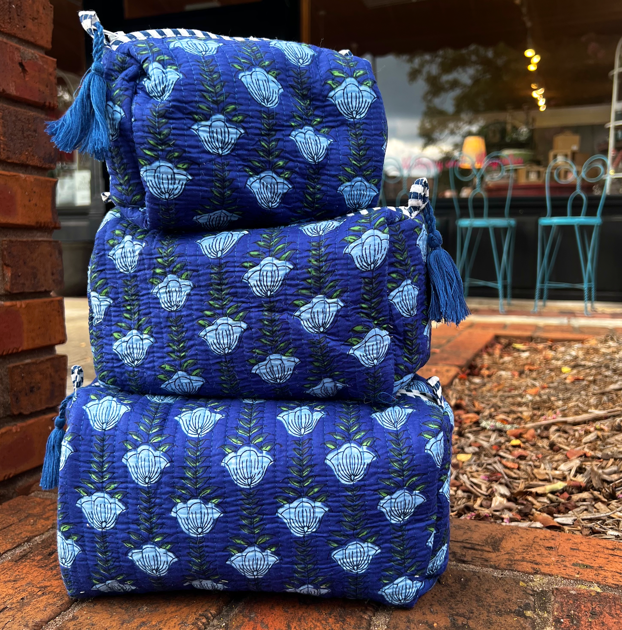 Glam + Go Bag in Twilight Garden