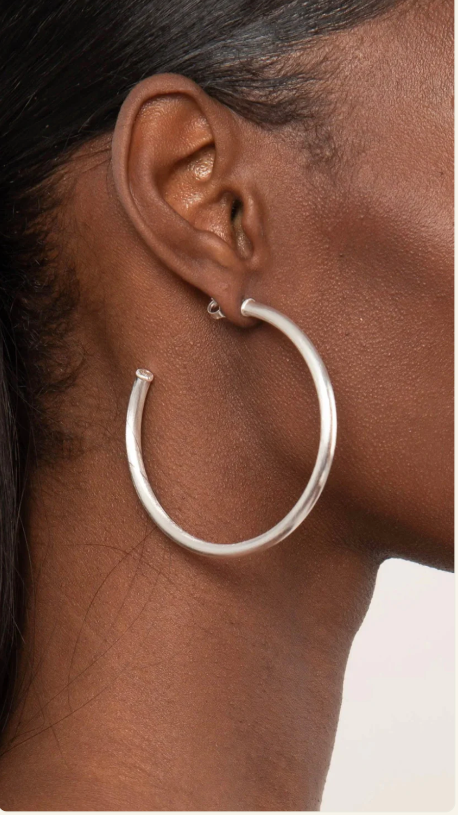 Everybody's Favorite Hoops in Shiny Silver Plated