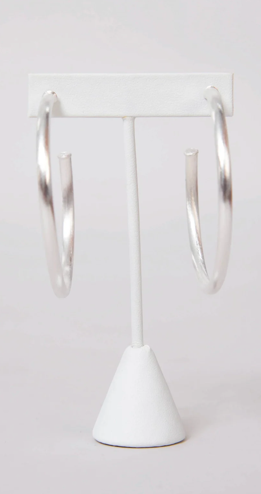Everybody's Favorite Hoops in Shiny Silver Plated