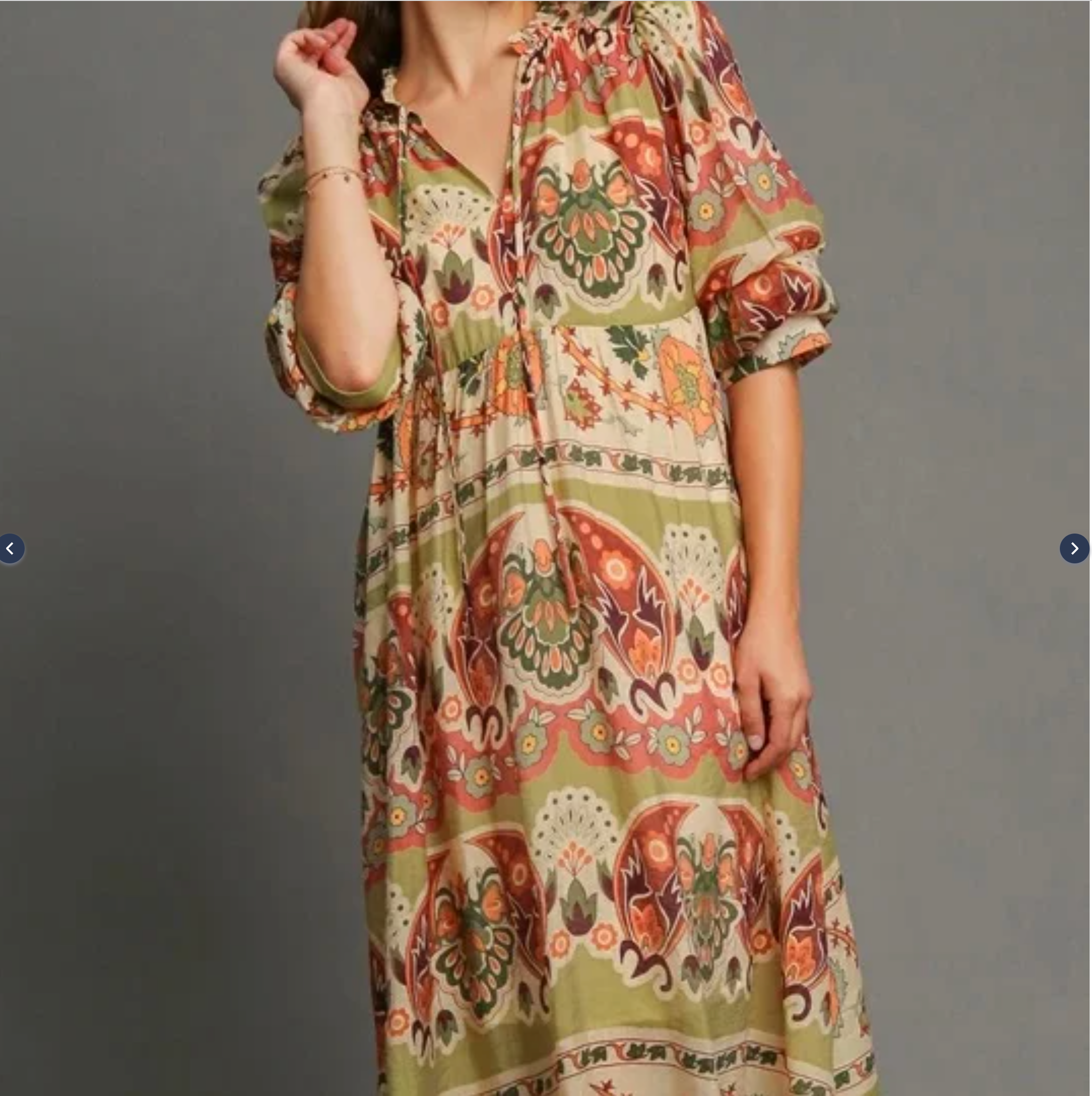 Follow Along Midi Dress