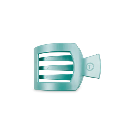 Totally Turquoise Small Flat Square Clip
