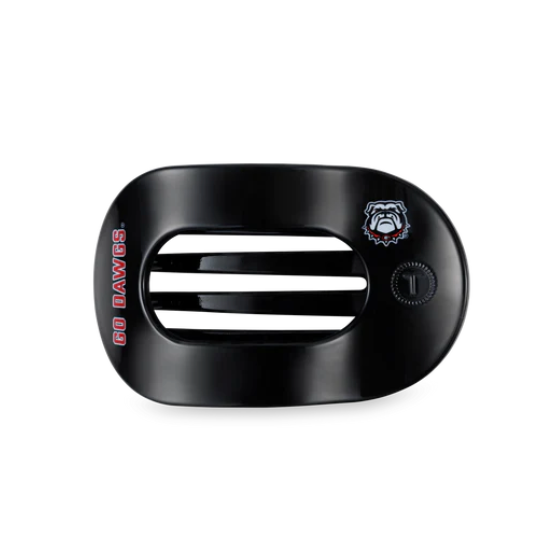 Go Dawgs! Medium Flat Round Clip