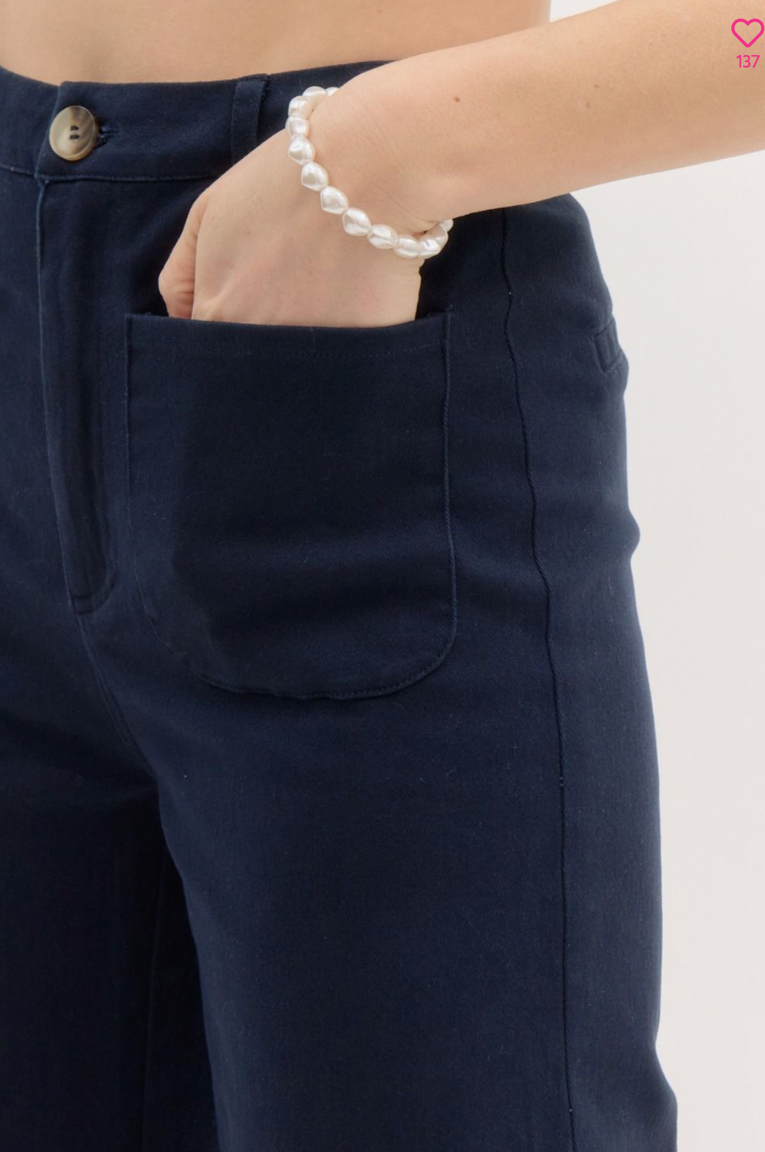 The Tatum Pants In Navy