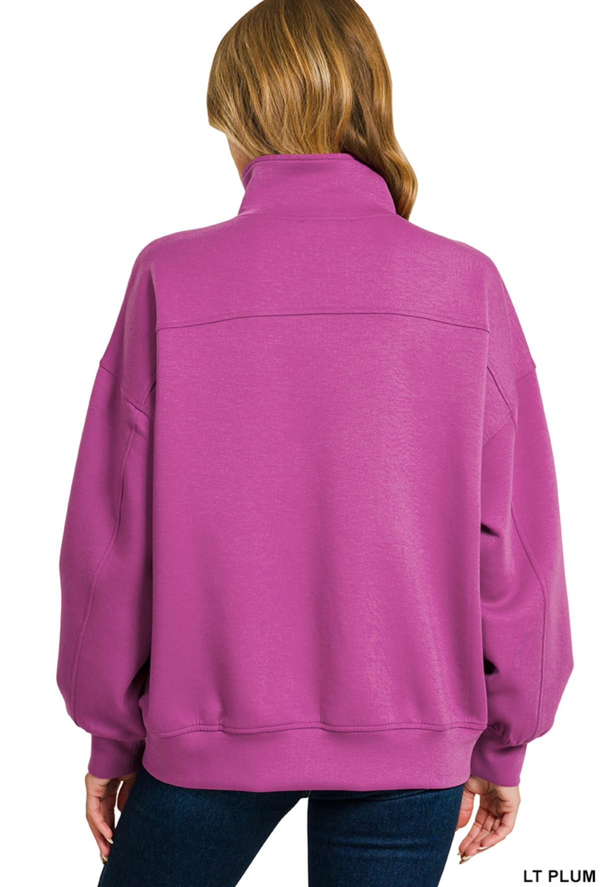 The Cloud Nine Half Zip In Brown