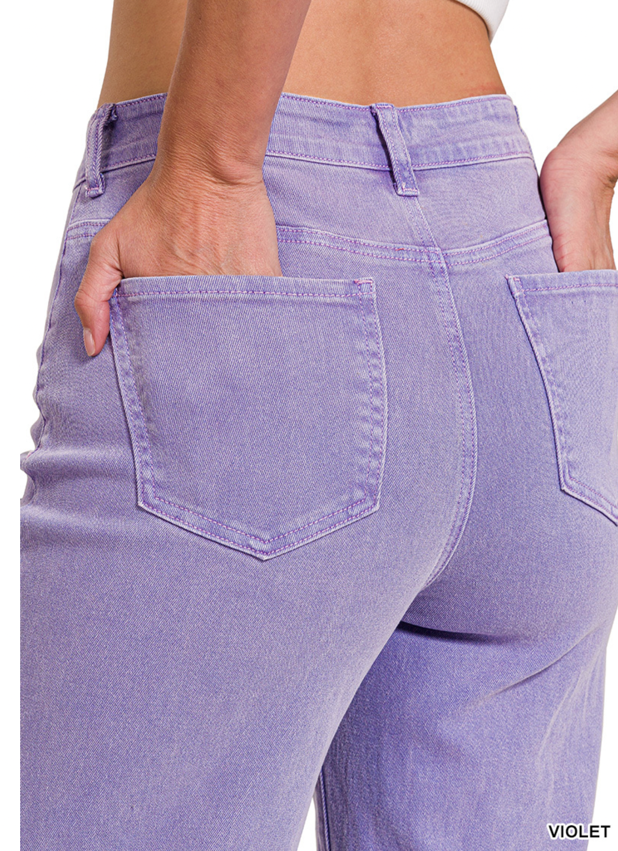 Laidback Luxe Frayed Pants In Sand Beige