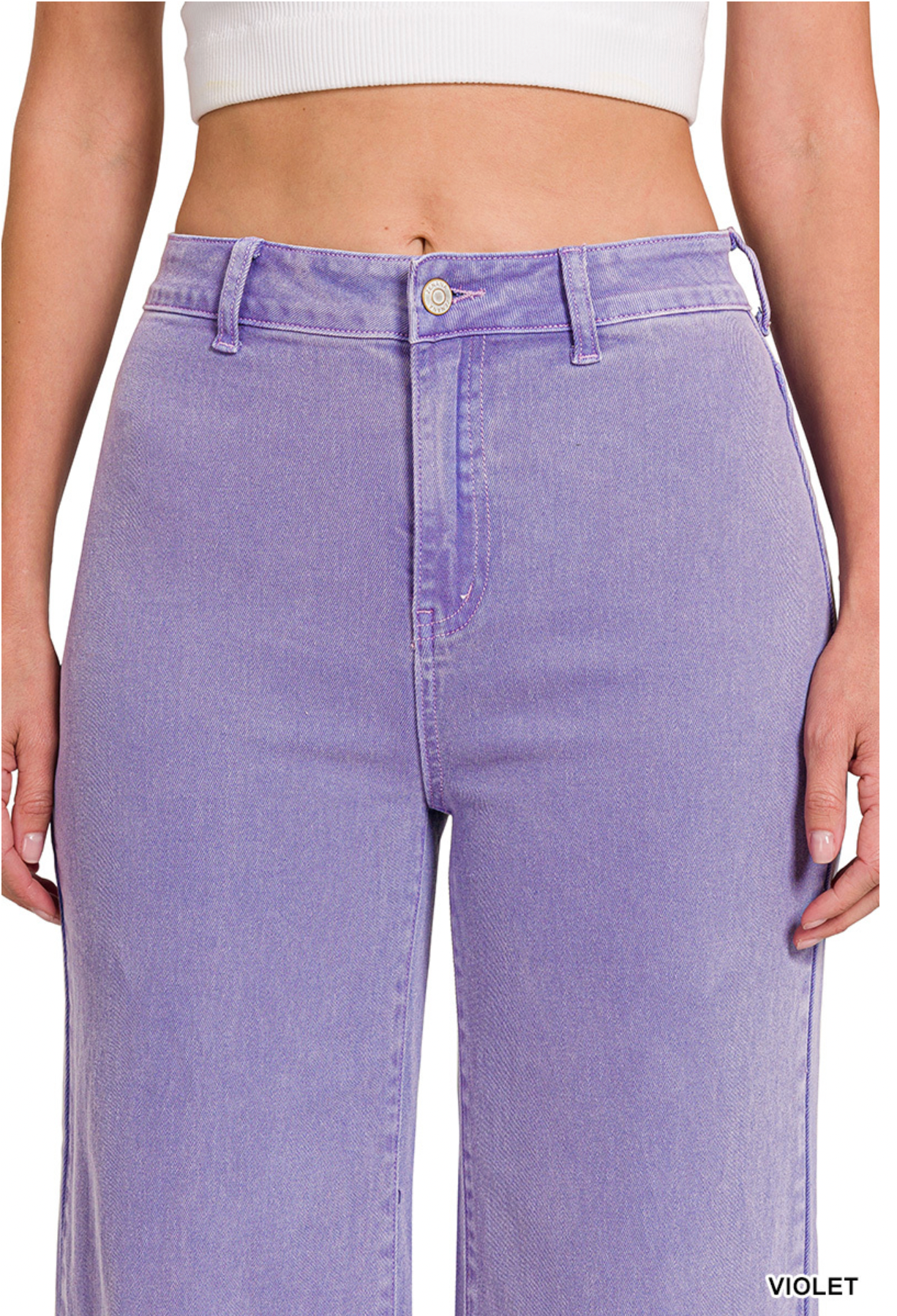 Laidback Luxe Frayed Pants In Sand Beige