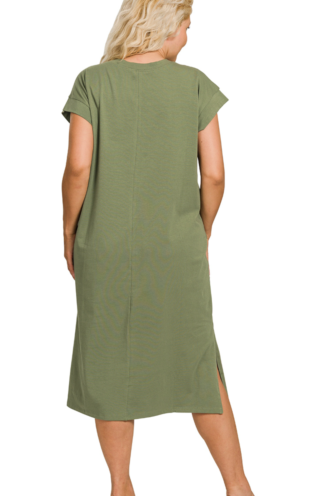 Sophie Midi Dress In Black