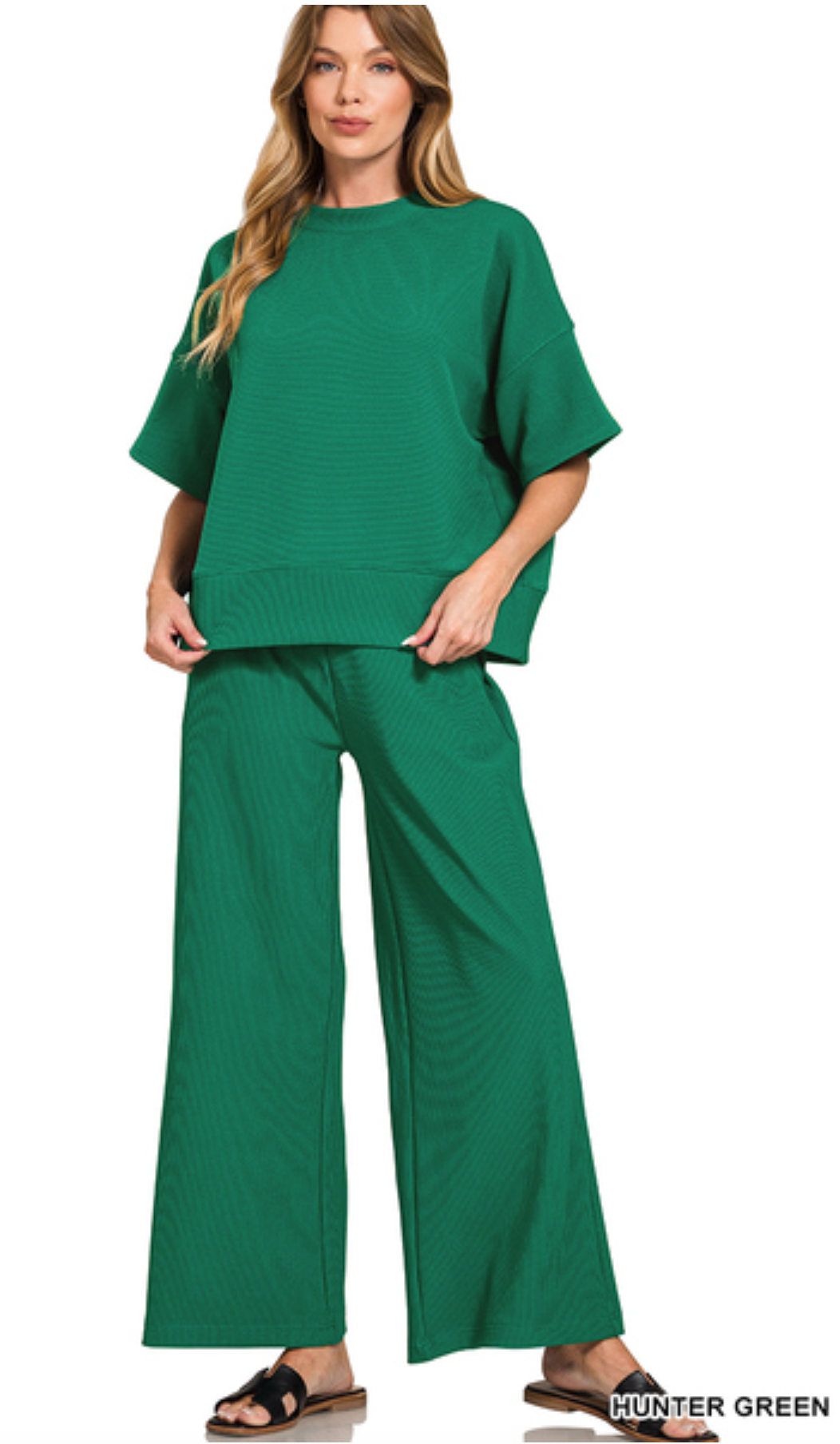 The Coco Set In Hunter Green