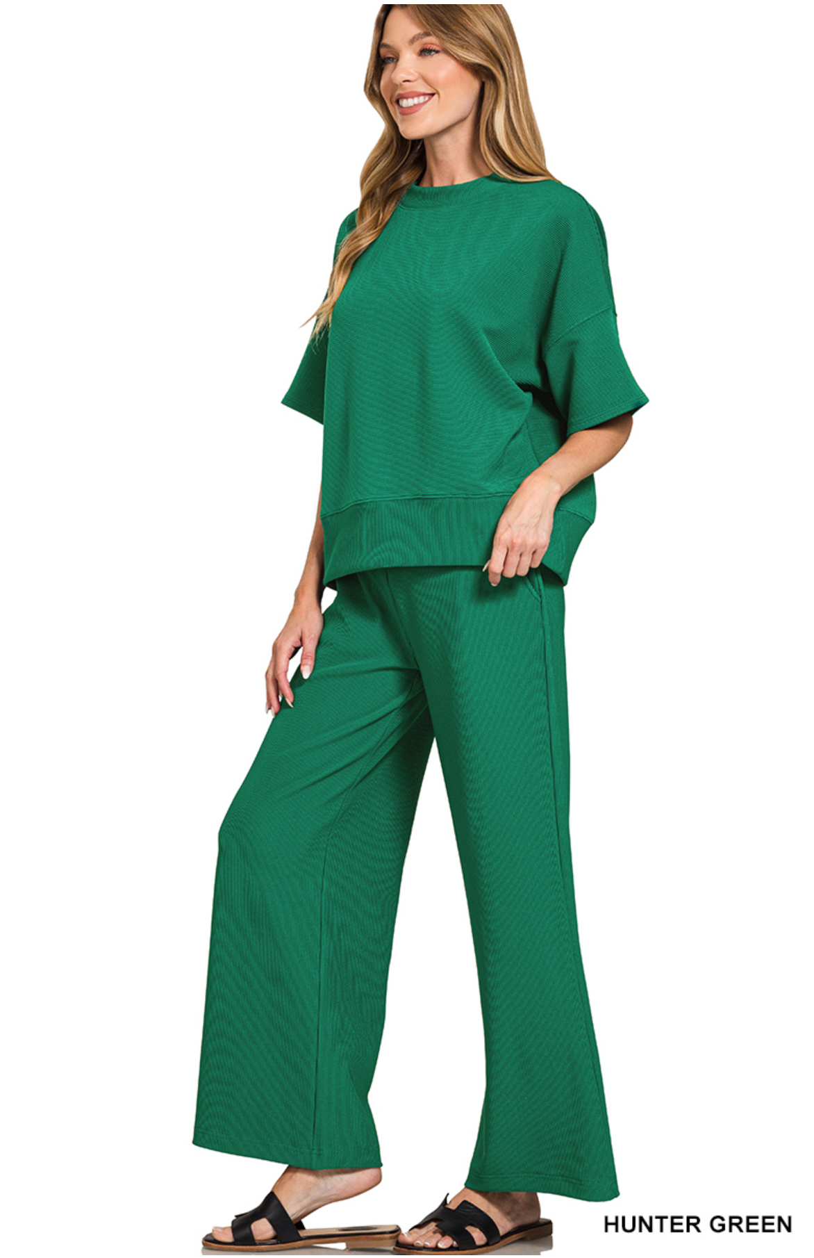 The Coco Set In Hunter Green