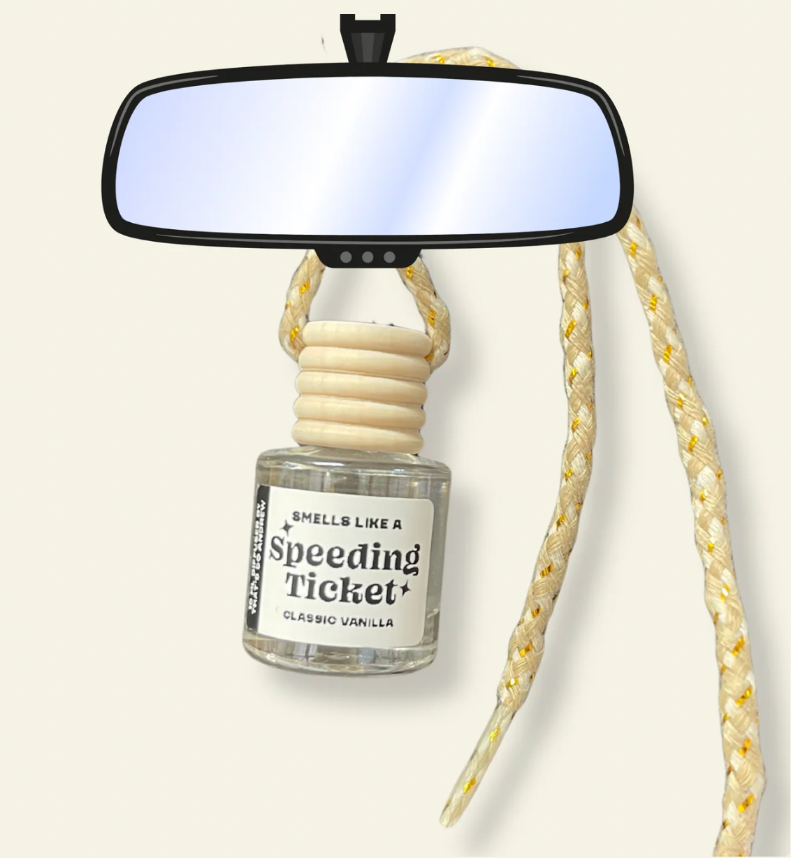 Speeding Ticket Car Diffuser