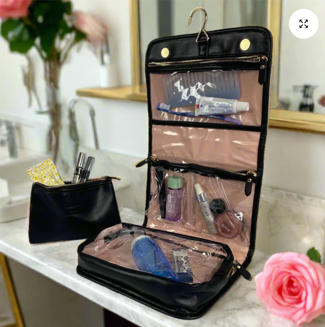 Classic Toiletry Case In Timeless Quilted