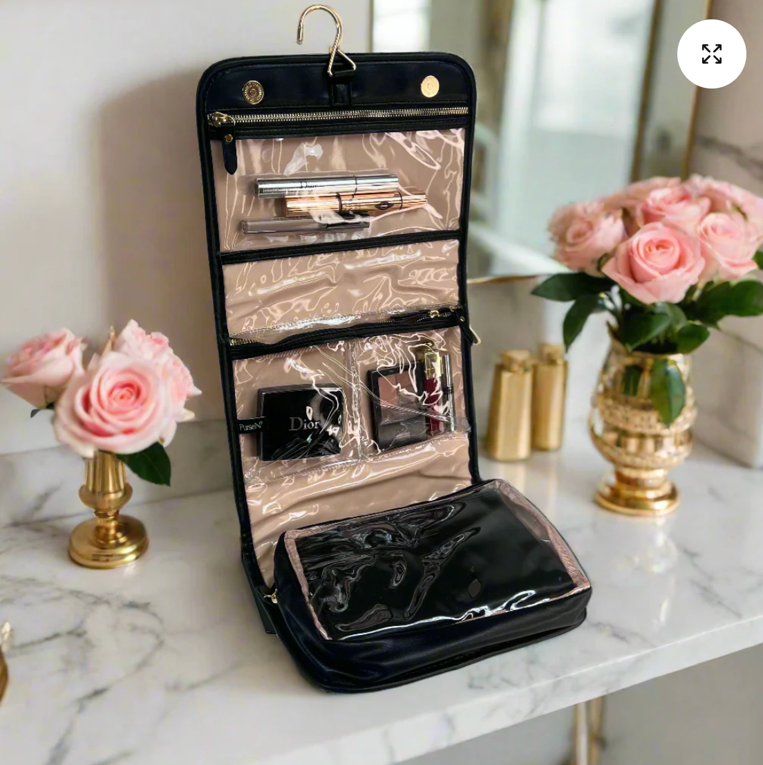 Classic Toiletry Case In Timeless Quilted