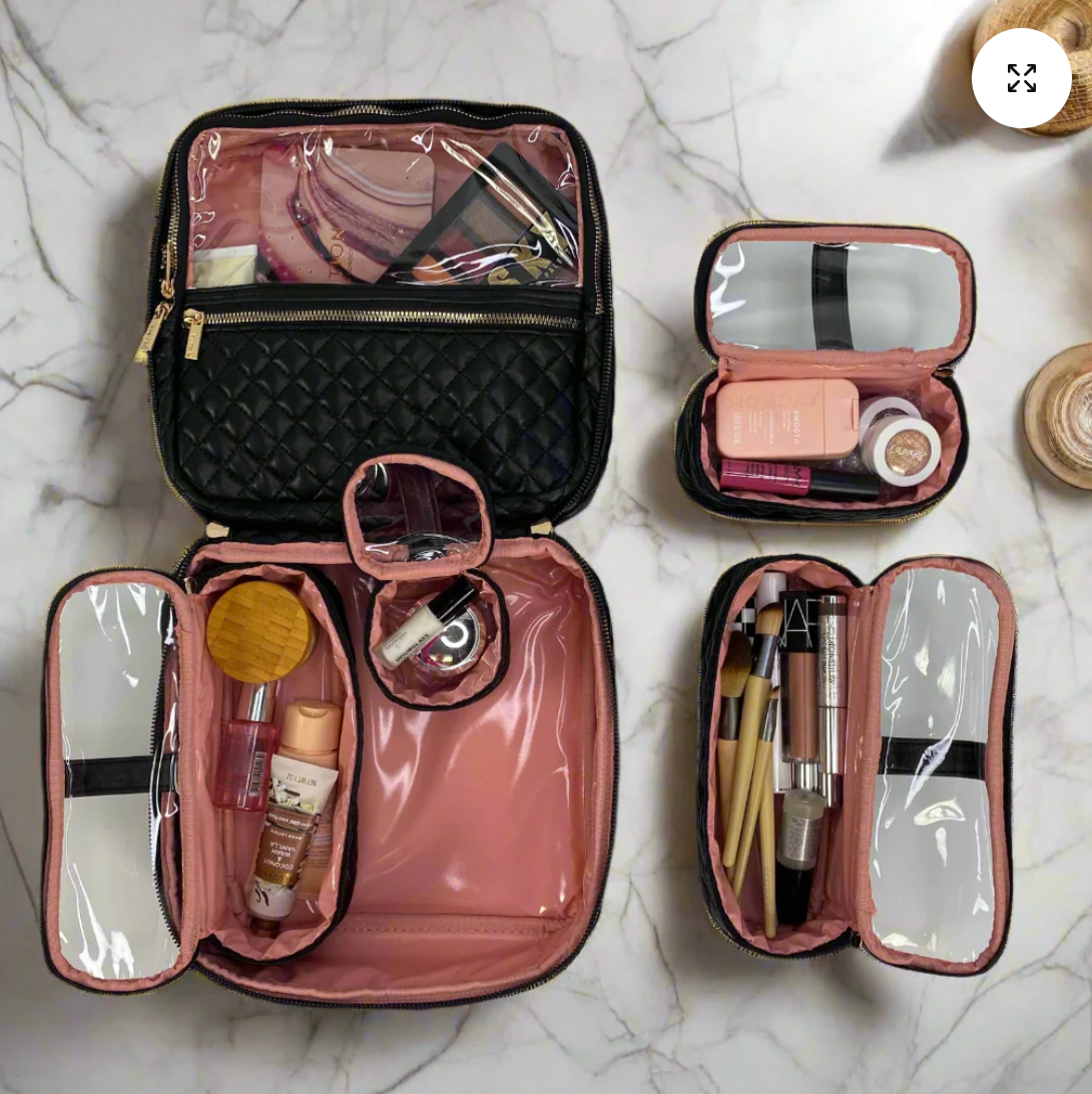 Mini Diva Makeup Case In Timeless Quilted