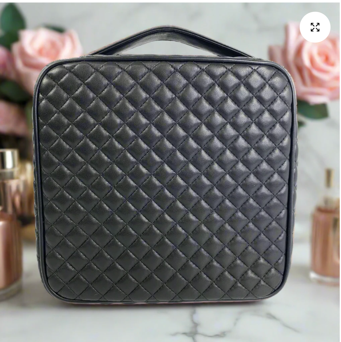 Mini Diva Makeup Case In Timeless Quilted