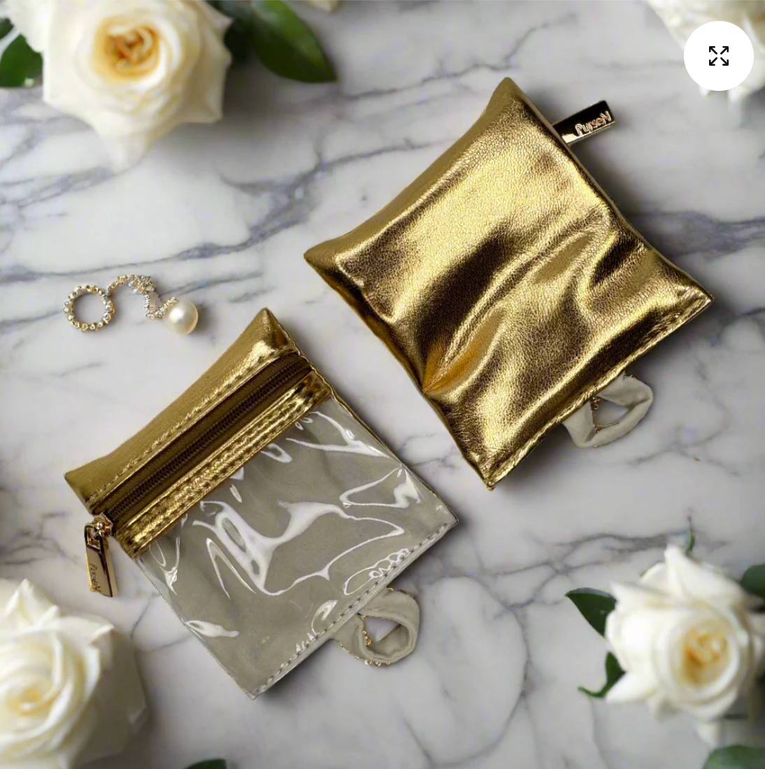 Train Jewelry Case In 24 Karat