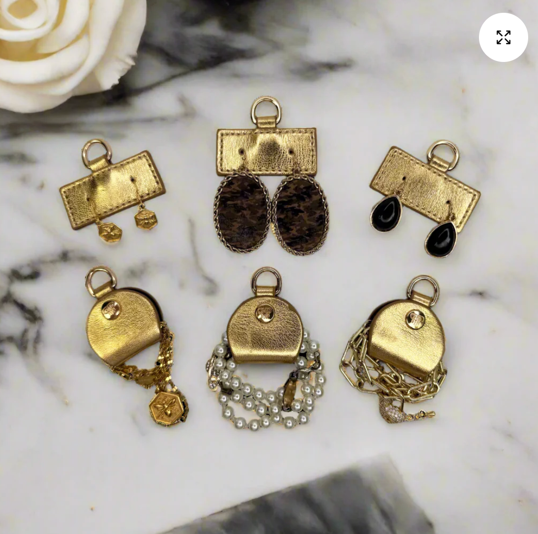 Train Jewelry Case In 24 Karat