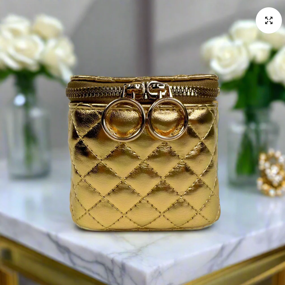 Train Jewelry Case In 24 Karat