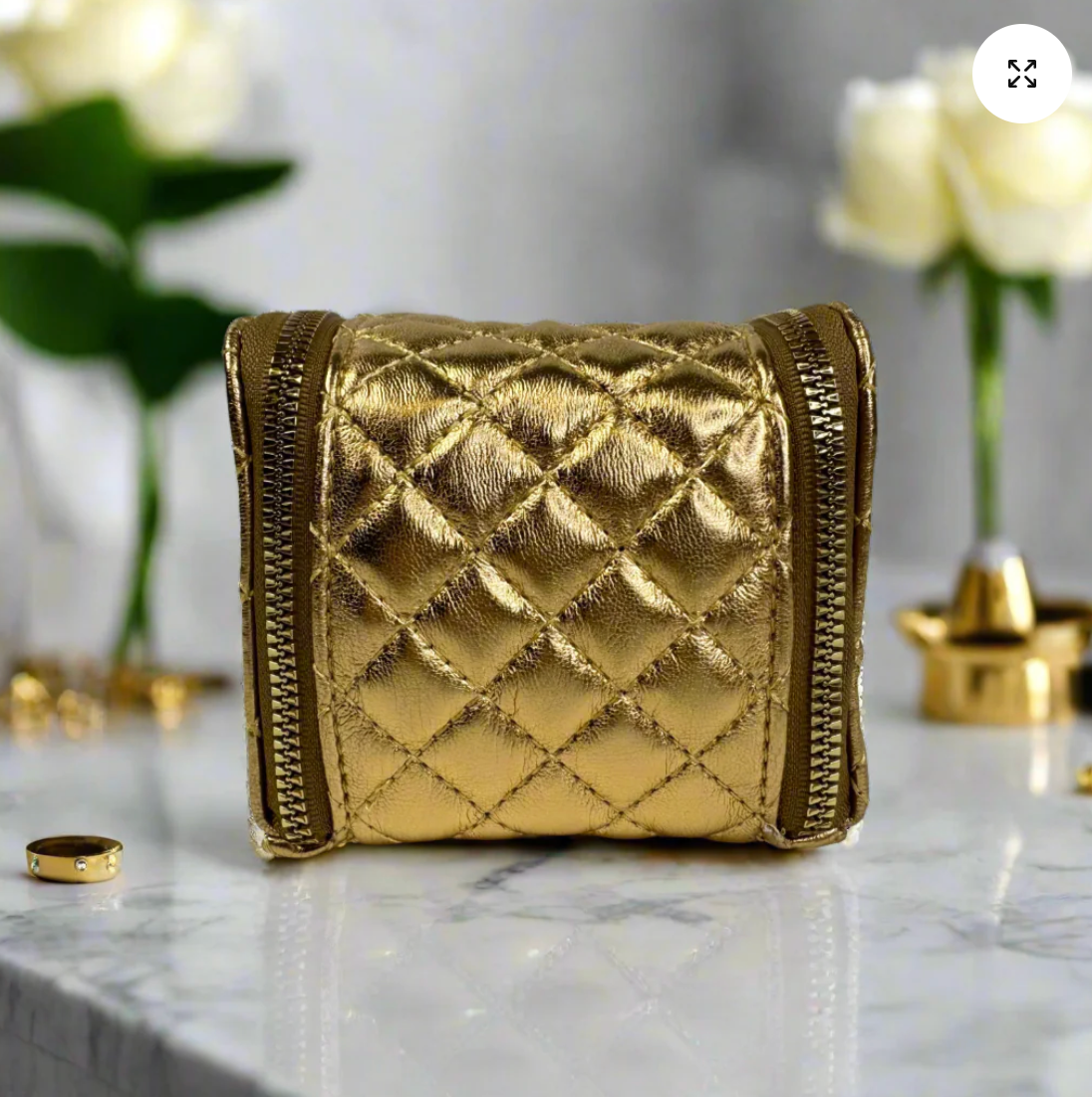 Train Jewelry Case In 24 Karat