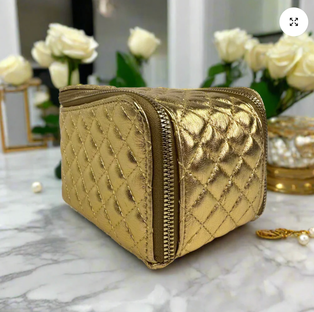 Train Jewelry Case In 24 Karat