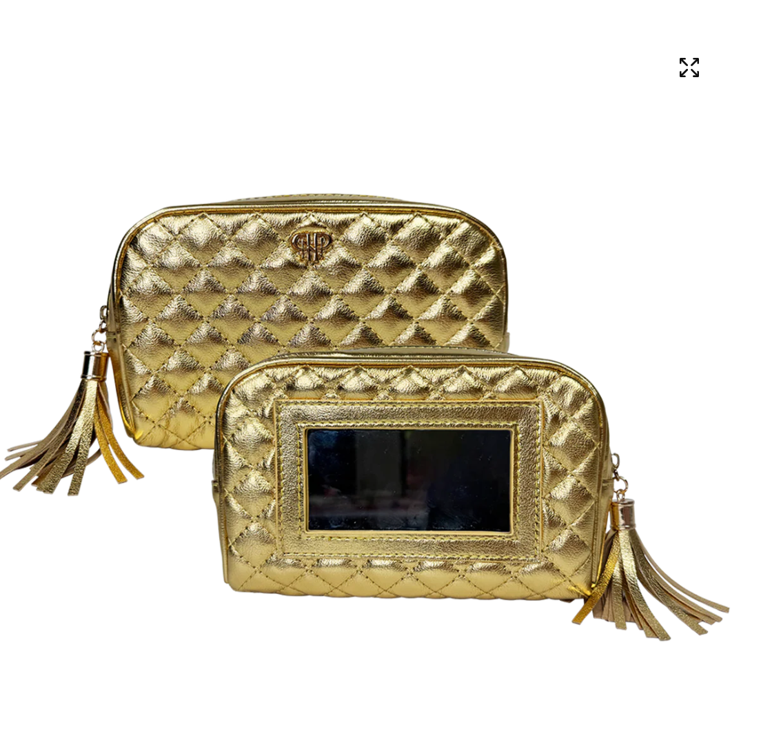 Glam Makeup Case In 24 Karat