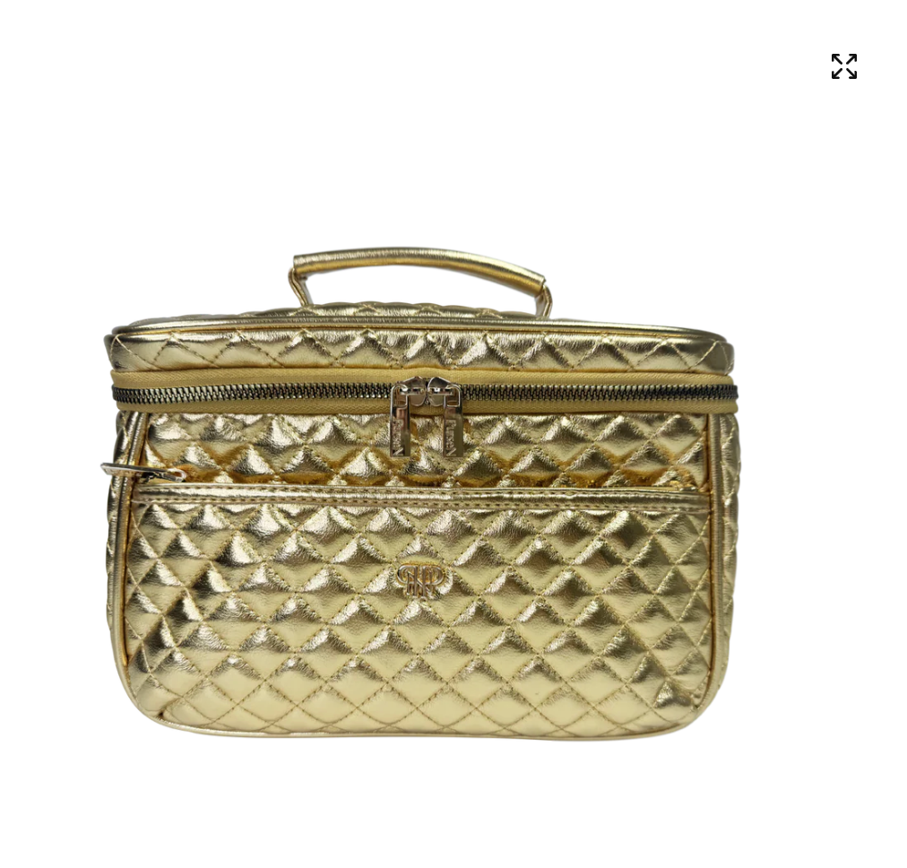 Classic Train Case In 24 Karat