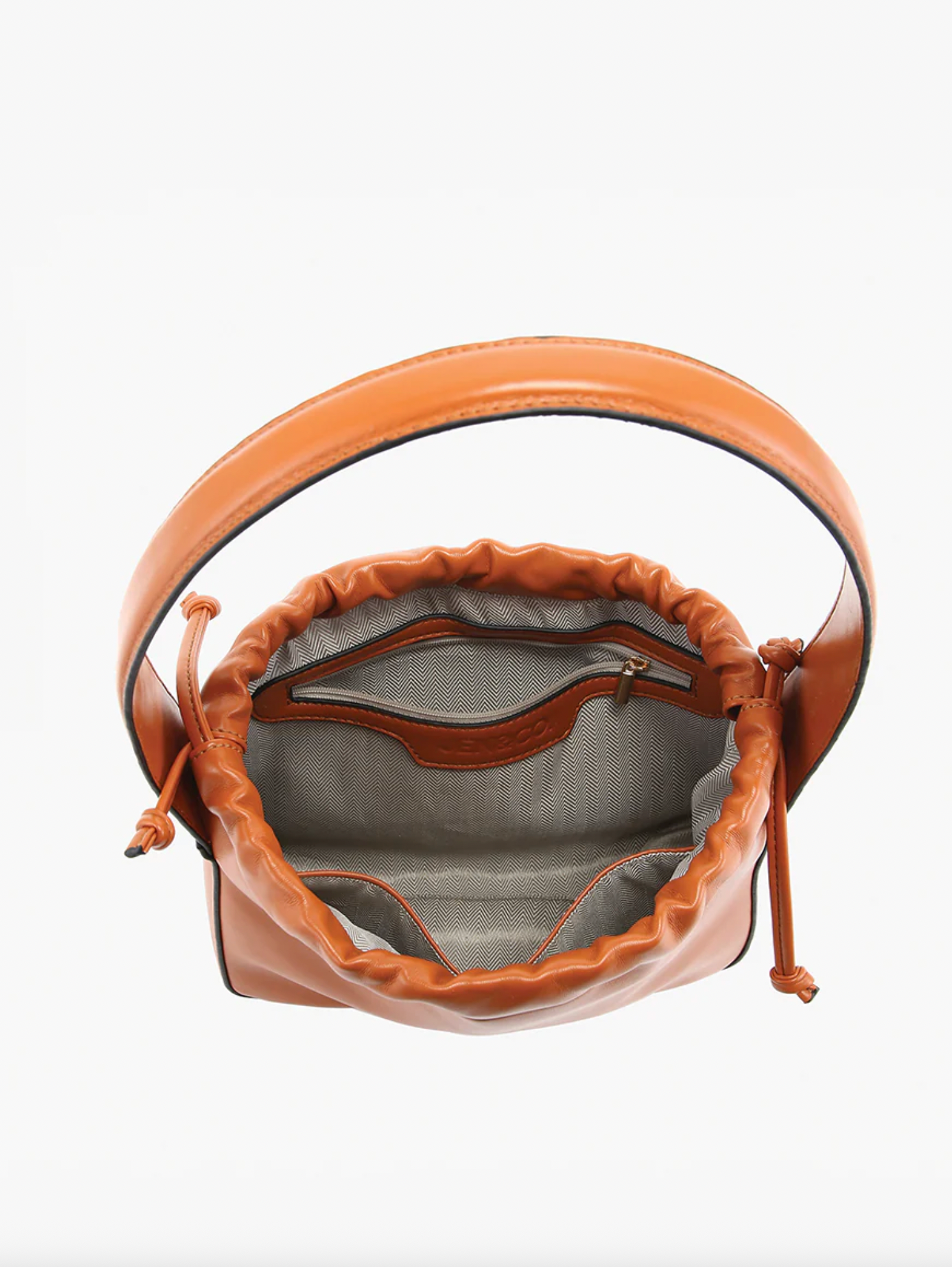 Yang Cinched Bucket Bag In Taupe