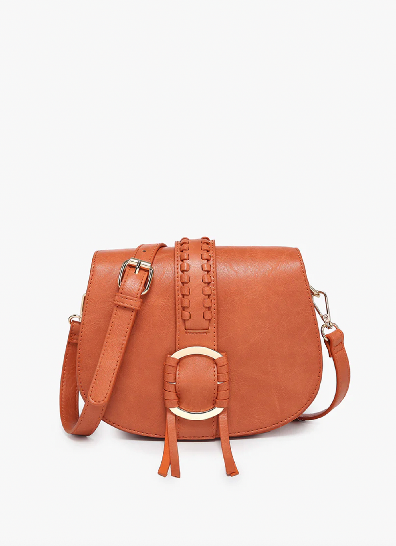 Georgie Front Detail Crossbody In Navy