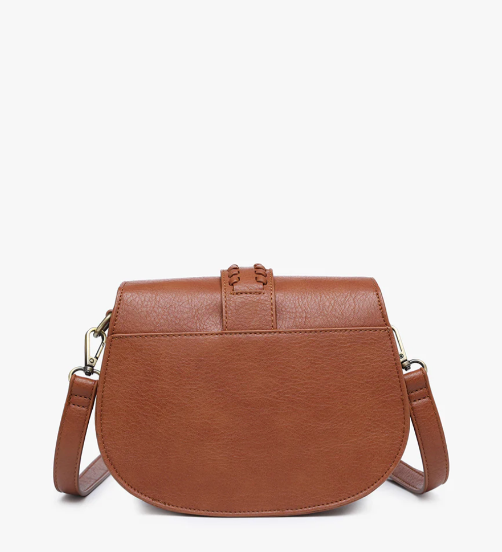 Georgie Front Detail Crossbody In Navy
