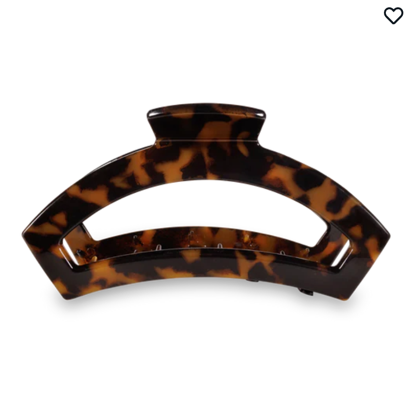 Open Tortoise Large Hair Clip